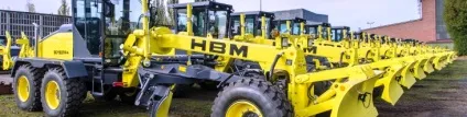 Автогрейдери hbm-nobas