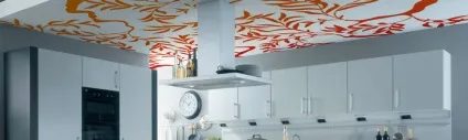 Арт стелі - натяжні стелі з малюнком (Висота Діаметр Цоколь GX53) Арт стелі - натяжні стелі з малюнком