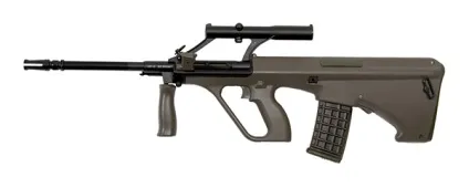 Австрійська гвинтівка steyr aug штурмова a1, a2, a3 і громадянська модифікація, технічні (steyr) Австрійська гвинтівка steyr aug штурмова a1, a2, a3 і громадянська модифікація, технічні