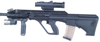 Автоматична гвинтівка steyr aug і її модифікації (бойова зброя) Автоматична гвинтівка steyr aug і її модифікації