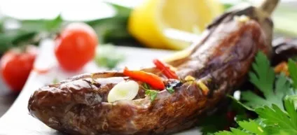 Баклажани на мангалі - рецепти маринаду і запікання закуски на решітці і шампурах (шампурах) Баклажани на мангалі - рецепти маринаду і запікання закуски на решітці і шампурах