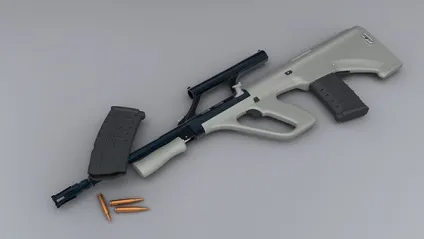 Австрійська гвинтівка steyr aug штурмова a1, a2, a3 і громадянська модифікація, технічні (steyr) Австрійська гвинтівка steyr aug штурмова a1, a2, a3 і громадянська модифікація, технічні