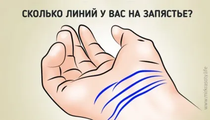 А у вас на зап'ясті 3 або 4 лінії перевірте і дізнайтеся значення! (Значення) А у вас на зап'ясті 3 або 4 лінії перевірте і дізнайтеся значення!