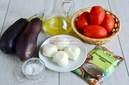 Баклажани з моцарелою і помідорами в духовці покроковий рецепт з фото (духовці) Баклажани з моцарелою і помідорами в духовці покроковий рецепт з фото