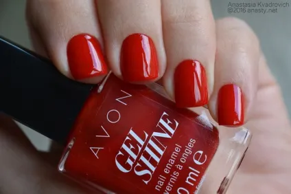 Avon оновлені лаки для нігтів gel shine