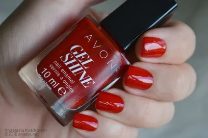 Avon оновлені лаки для нігтів gel shine