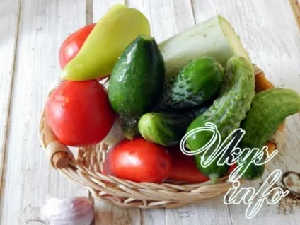 Асорті із огірків, помідорів і кабачків на зиму - заготовки з фото (огірок) Асорті із огірків, помідорів і кабачків на зиму - заготовки з фото