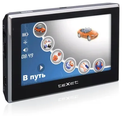 Автомобільний gps-навігатор texet tn-705 поговоримо про пробки (колеса) Автомобільний gps-навігатор texet tn-705 поговоримо про пробки