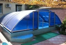 Басейн в теплиці фото полікарбонату на дачі, каркасний як зробити своїми руками, відгуки про