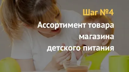 Бізнес план як відкрити магазин дитячого харчування (харчування) Бізнес план як відкрити магазин дитячого харчування