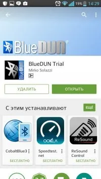 Bluetooth-модем для android - підключення до інтернету