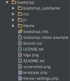 Bootstrap drupal 7 швидкий екскурс для початківців