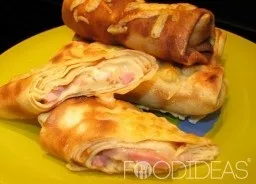 Млинці з куркою і грибами - рецепт приготування з фото (млинці) Млинці з куркою і грибами - рецепт приготування з фото