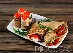 Млинці з куркою і грибами - рецепт приготування з фото (млинці з куркою і грибами рецепт) Млинці з куркою і грибами - рецепт приготування з фото