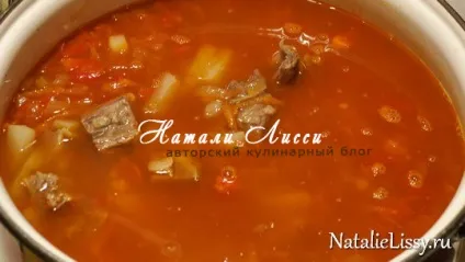 Борщ без буряка з молодою капустою (борщ) Борщ без буряка з молодою капустою