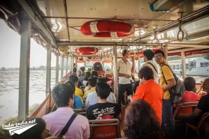Чао Прайя і канали, Bangkok - річковий транспорт (Таїланд) Чао Прайя і канали, Bangkok - річковий транспорт