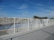 Декоративний паркан на дачу