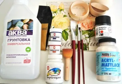 Декупаж браслета