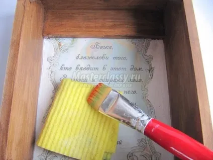 Декупаж ключниці
