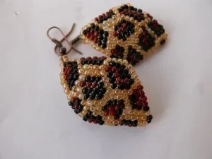 Леопардові прикраси (своїми руками)