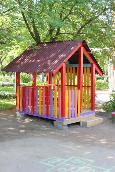 Літній дизайн прогулянкового ділянки доу () Літній дизайн прогулянкового ділянки доу