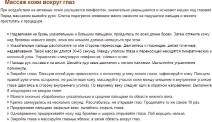Ліфтинг шкіри навколо очей