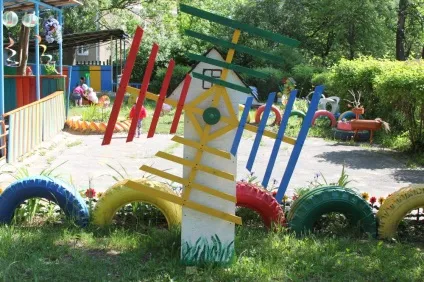 Літній дизайн прогулянкового ділянки доу () Літній дизайн прогулянкового ділянки доу