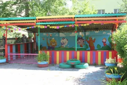 Літній дизайн прогулянкового ділянки доу () Літній дизайн прогулянкового ділянки доу