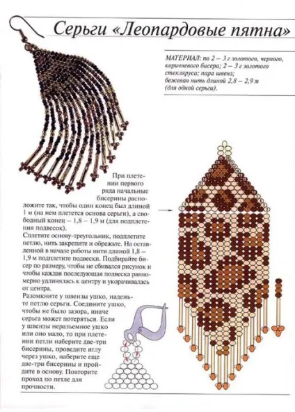 Леопардові прикраси (своїми руками)