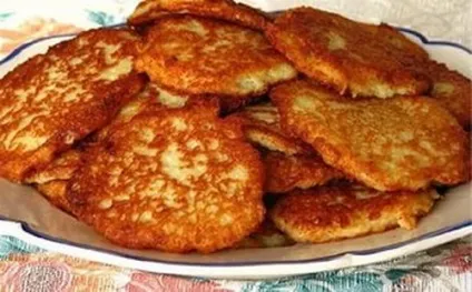 Деруни з картоплі