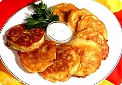 Деруни з картоплі
