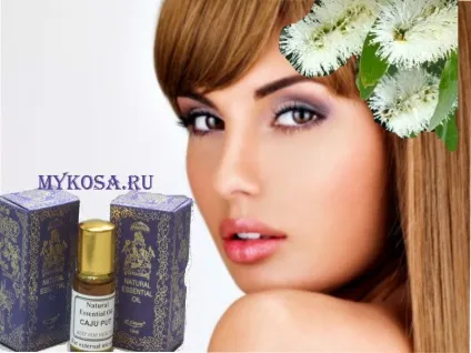 Ефірна олія каяпут для волосся, застосування білого дерева (волосся) Ефірна олія каяпут для волосся, застосування білого дерева