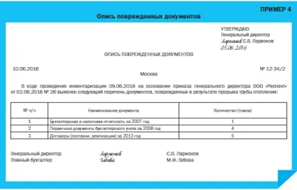 Форс-мажор в архіві дії при псуванні документів (дії) Форс-мажор в архіві дії при псуванні документів