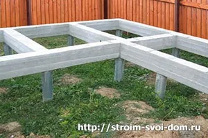 Фундамент на болоті