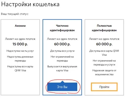 Ідентифікація рахунку в платіжній системі qiwi і для чого це потрібно (ідентифікація рахунку в qiwi) Ідентифікація рахунку в платіжній системі qiwi і для чого це потрібно