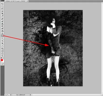 Гранжевий арт, уроки фотошопа (photoshop) - відеоуроки фотошопа, дизайн, фотографія