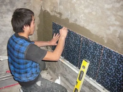 Інструкція з укладання плитки в туалеті відео і фотосвоімі руками (укладанні) Інструкція з укладання плитки в туалеті відео і фотосвоімі руками