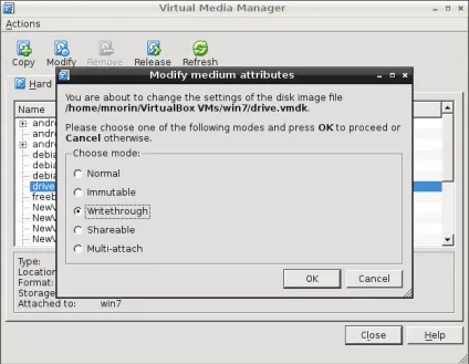 Використання фізичного диска в virtualbox ( «Add Hard Disk») Використання фізичного диска в virtualbox