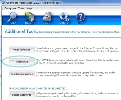 Виправити () переадресовувати - trojan killer (uninstall delta search) Виправити () переадресовувати - trojan killer