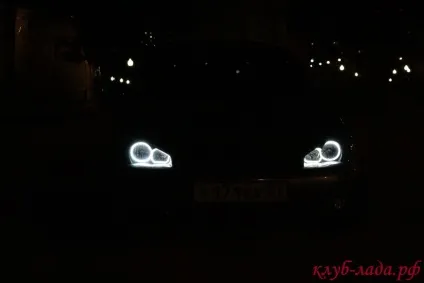 Виготовлення та встановлення ангельських глазок на калину