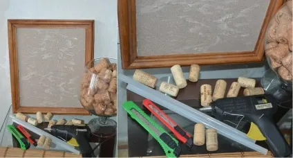 Як зробити декоративне панно з винних пробок своїми руками (кількість винних пробок) Як зробити декоративне панно з винних пробок своїми руками