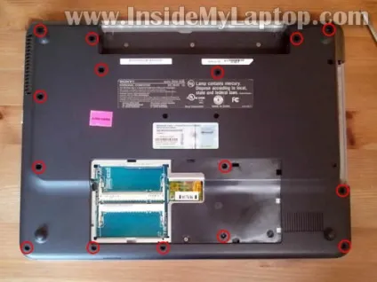 Як розібрати ноутбук sony vaio vgn-nr - блогофоліо роману паулова (vaio) Як розібрати ноутбук sony vaio vgn-nr - блогофоліо роману паулова