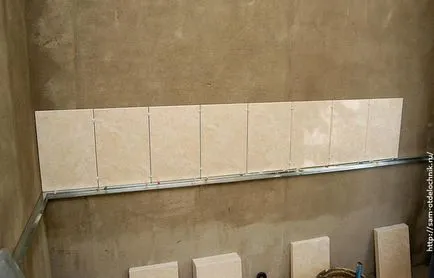 Hogyan kell megállapítani a csempe a falak saját kezűleg