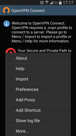 Як налаштувати vpn на android