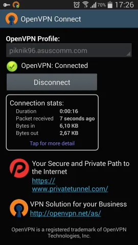 Як налаштувати vpn на android