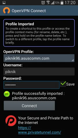 Як налаштувати vpn на android