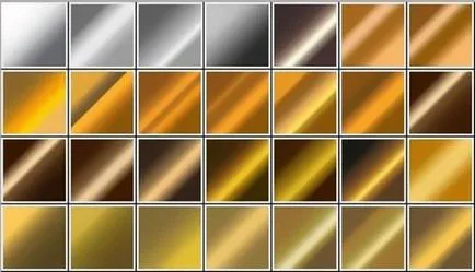 Milyen színű arany fém fotó lehetőségek
