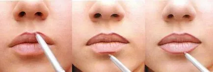 Hogyan kell helyesen és szépen festeni a száját egy ceruzával Photo & Video, ladybe