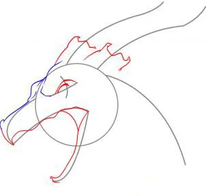 Как да се направи главата на дракон на етапи