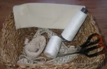 Как да шият вложка покритие за плетени кошници, macterskaya